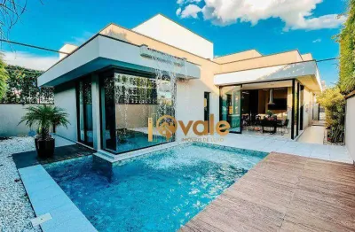 Casa condomínio mobiliada com 3 suítes à venda, 250 m² jardim do golfe 3 - sjcampos/sp