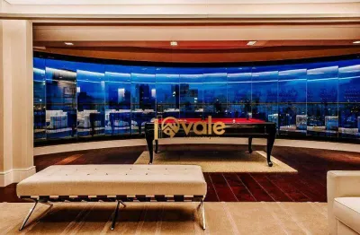 Apartamento de luxo com 4 suítes  à venda exclusivo e moderno jardim aquarius - sjcampos/sp