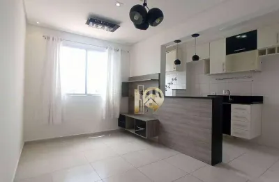Apartamento com 2 dormitórios, 47 m² - villa branca - jacareí/sp