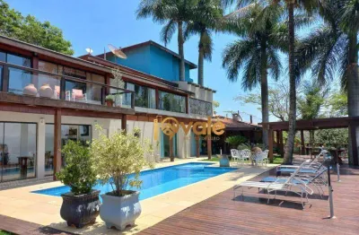 Chácara com 6 dormitórios à venda, 6000 m² - chácaras condomínio recanto pássaros ii - jacareí/sp