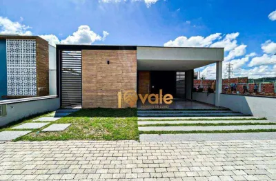 Casa com 3 dormitórios à venda, 144 m²  - condomínio residencial bela vista - caçapava/sp