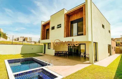 Casa com 4 suítes à venda em frente praça central, 350 m² condomínio alphaville ii - são josé dos campos/sp