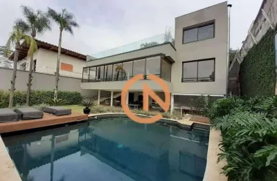 Sobrado residencial reformado com 4 suítes, 3 vagas - 480m², jardim everest