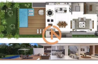 Casa residencial à venda, chácara santo antônio, são paulo - ca0039.