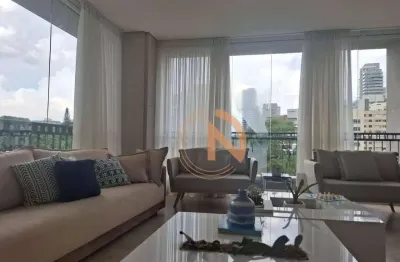 Apartamento de alto padrão com 3 suites e lazer completo em moema