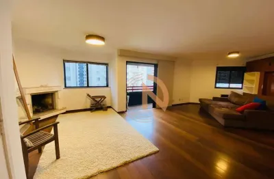Apartamento 146 m² | 2 suítes | lareira | banheira | living amplo
