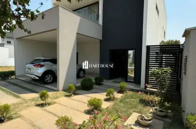 Casa de alto padrão semi mobiliada no condomínio primor das torres dis