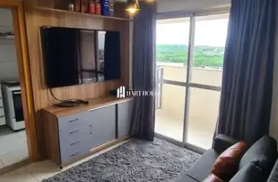 Alugo apartamento todo mobiliado - condomínio harmonia