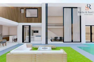 Sobrado com 4 dormitórios à venda, 390 m² por r$ 5.100.000,00 - jardim residencial helvétia park i - indaiatuba/sp