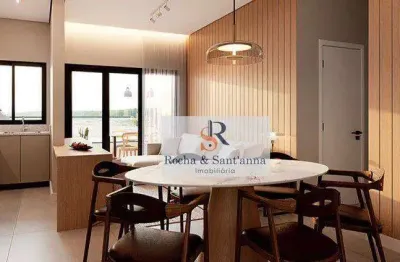 Apartamento com 1 dormitório à venda, 39 m² por r$ 382.000,00 - jardim alice - indaiatuba/sp