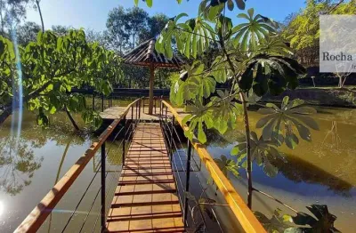 Sítio com 3 dormitórios, 24000 m² - venda por r$ 4.500.000,00 ou aluguel por r$ 20.000,00/mês - jardim dos laranjais - indaiatuba/sp