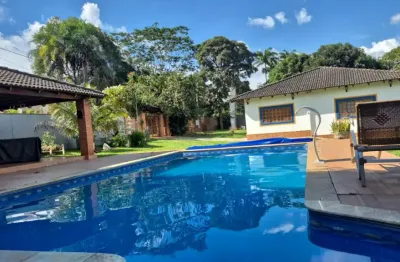 Chacara alto padrao proxima a goiania com 6 quartos,  quiosque gourmet mobiliada e decorada