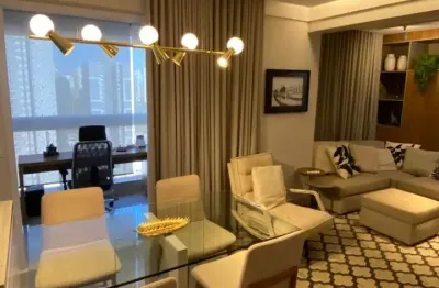 Apartamento 2 quartos mobiliado e decorado para locaçao no st bueno
