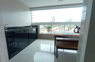 Lindo apartamento de 2 dormitórios com suíte a venda no canto do forte em praia grande