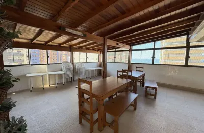 Apartamento 2 dormitórios a venda na aviação apenas 100m do mar, com vista da sacada