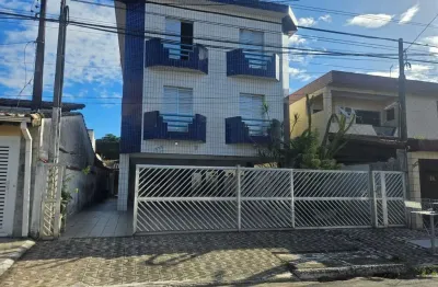 Apartamento à venda em praia grande-sp, caiçara: 1 quarto, 1 sala, 1 banheiro, 1 vaga - 42,00m² de área!