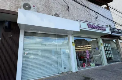 Loja para locação com mezanino no boqueirão, praia grande-sp: 1 sala, 1 banheiro, 1 vagas na rua, 60m² de área