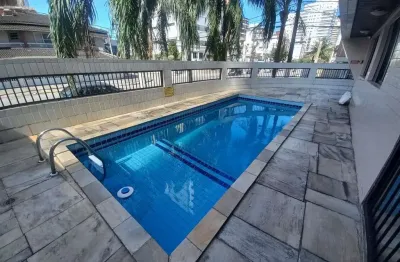 Apartamento à venda na guilhermina, praia grande-sp: 1 dormitório, 1 sala, 1 banheiro, 1 vaga, 51m² - lazer completo, localização privilegiada!