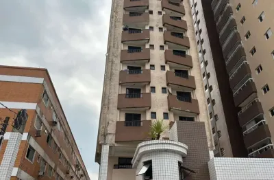Apartamento à venda em praia grande-sp, bairro aviação: 2 quartos, 1 suíte, 2 salas, 1 banheiro, 1 vaga de garagem!