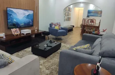Apartamento à venda em praia grande-sp, bairro ocian: 3 quartos, 1 suite, 2 salas, 1 banheiro, 2 vagas de garagem, 136,21 m², mobiliado.