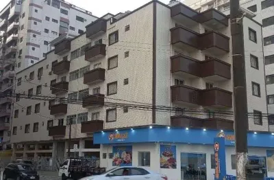 Excelente oportunidade de investimento: apartamento à venda em praia grande-sp, ocian, 2 dormitórios, 2 salas, 1 banheiro, 1 vaga, 68m².
