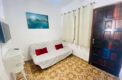 Apartamento à venda em praia grande-sp, bairro tupi: 1 quarto, 1 sala, 1 banheiro, 1 vaga de garagem!