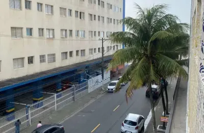 Imperdível apartamento à venda em praia grande-sp, predio frente a praia,bairro mirim: 1 quarto, 1 sala, 1 vaga, 48m² de área. confira já!