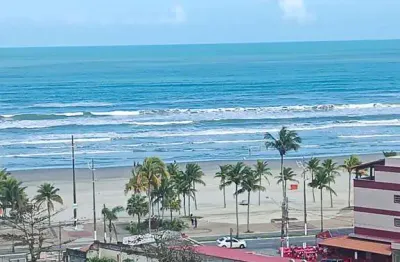 Apartamento vista mar à venda em praia grande-sp, ocian: 1 quarto, 1 sala, 1 banheiro, 1 vaga, 60m² de área. aproveite!