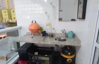 Imperdível: apartamento à venda em praia grande-sp, 2 quartos, 1 suíte, 1 sala, 2 banheiros, 1 vaga de garagem, 70m².