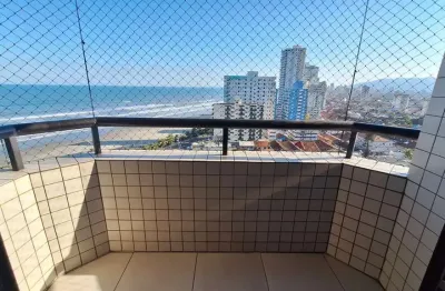Apartamento vista mar mobiliado à venda no maracanã, praia grande-sp venha conferir!