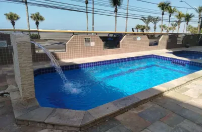 Apartamento para locação na aviação, praia grande-sp: 2 quartos, 1 sala, 1 banheiro, 1 vaga de garagem!