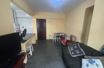 Apartamento à venda na guilhermina, praia grande-sp: 1 quarto, 1 sala, 1 banheiro e 1 vaga de garagem!