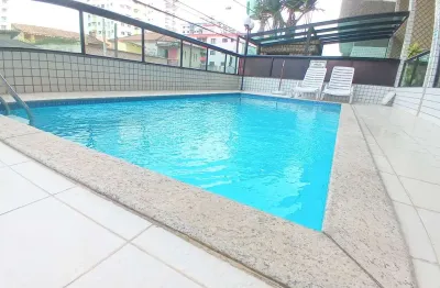 Locação de  apartamento de 02 dormitórios localizado no bairro vila guilhermina em praia grande sp