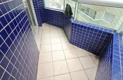 Apartamento para locação na guilhermina em praia grande-sp: 2 quartos, sala, banheiro, garagem e 70 m² de área!