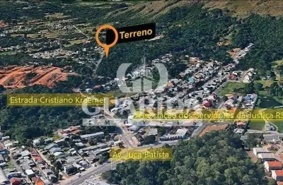 Terreno à venda na estrada cristiano kraemer, 3111, vila nova, porto alegre por r$ 250.000