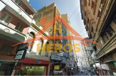 Sala comercial com 1 sala à venda na rua marechal floriano peixoto, 49, centro, porto alegre por r$ 420.000