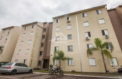 Apartamento com 2 quartos à venda na avenida joão antônio silveira, 7455, restinga, porto alegre por r$ 115.000