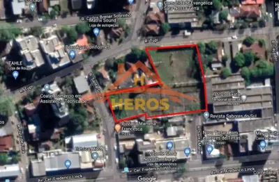 Terreno à venda na rua santa maria, 89, ideal, novo hamburgo por r$ 5.500.000