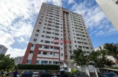 Vende apartamento com 2 quartos, varanda, armários, andar alto e arejado, 61 m² por r$ 350.000 - piatã - salvador/ba