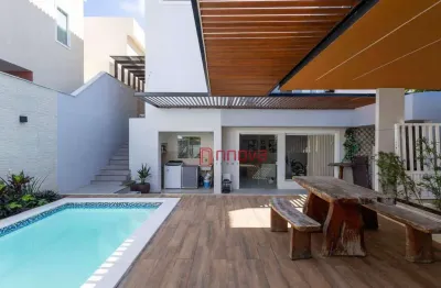Casa com 3 dormitórios à venda, 212 m² por r$ 1.200.000 -condomínio wilson teles - greenville- camaçari/ba