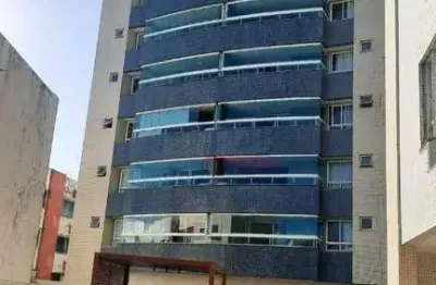 Apartamento 2/4, suíte, varanda, vista mar, 2 garagens, excelente localização, situado no costa azul, portaria 24hs., infraestrutura