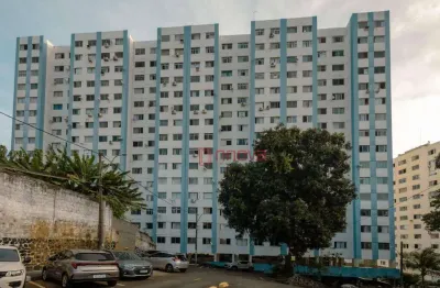 Aluga apartamento com 2 quartos, andar alto e ventilado, nascente total, 60 m² por r$ 1.500/mês - brotas - salvador/ba