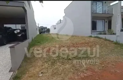 Terreno em condomínio fechado à venda na avenida luís greco, 500, vila monte alegre, paulínia por r$ 295.000