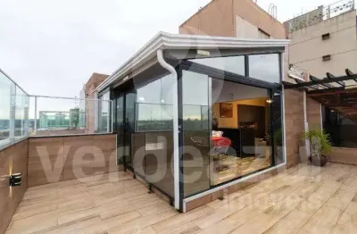 Cobertura com 2 quartos à venda no jardim flamboyant, campinas , 153 m2 por r$ 850.000