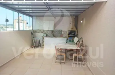 Cobertura com 3 quartos à venda na rua lino guedes, 35, jardim paulistano, campinas, 80 m2 por r$ 612.000
