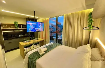 Flat para venda em joão pessoa, bessa, 1 dormitório, 1 banheiro