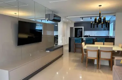 Apartamento diferenciado com 3 suites, meia praia, itapema - sc