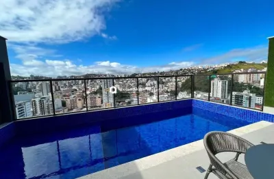 Studio com 1 dormitório à venda, 34 m² por r$ 305.000,00 - são mateus - juiz de fora/mg