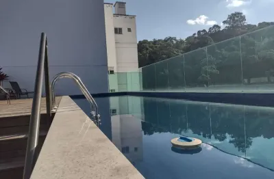 Apartamento com 1 dormitório à venda, 34 m² por r$ 296.000,00 - cascatinha - juiz de fora/mg