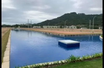 Vendo terreno de 150m², condomínio fechado, beira rio - biguaçu - sc